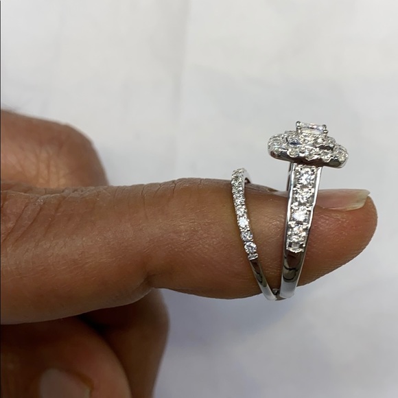 NEW Diamonds Bridal Set White Gold - Picture 7 of 8